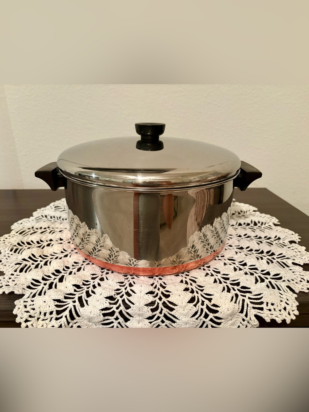 Vintage Revere Ware Stock Pot